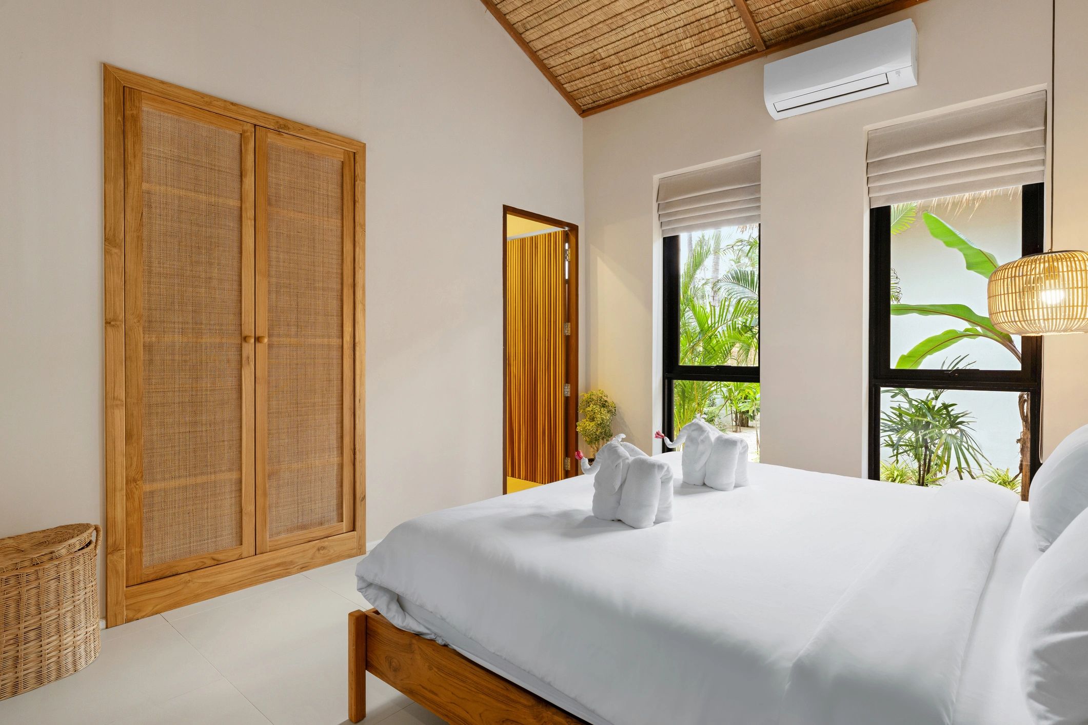 Luxury retreat suite for wellness travel